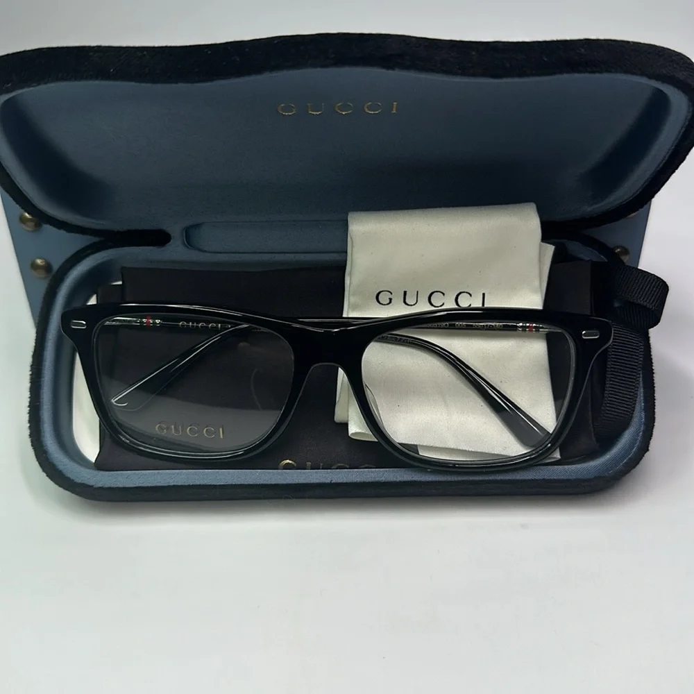 New Authentic Gucci GG0519O 005 Luxury Eyeglasses for Men
